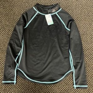 Justice active size 8 mock neck long sleeve top